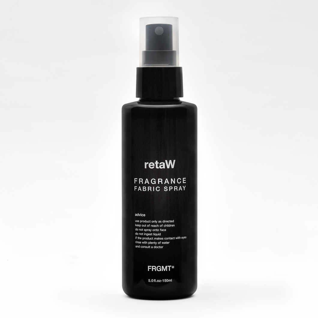 retaW travel poach black fragment フラグメント FRGMT* fabric spray | retaW web store for goods