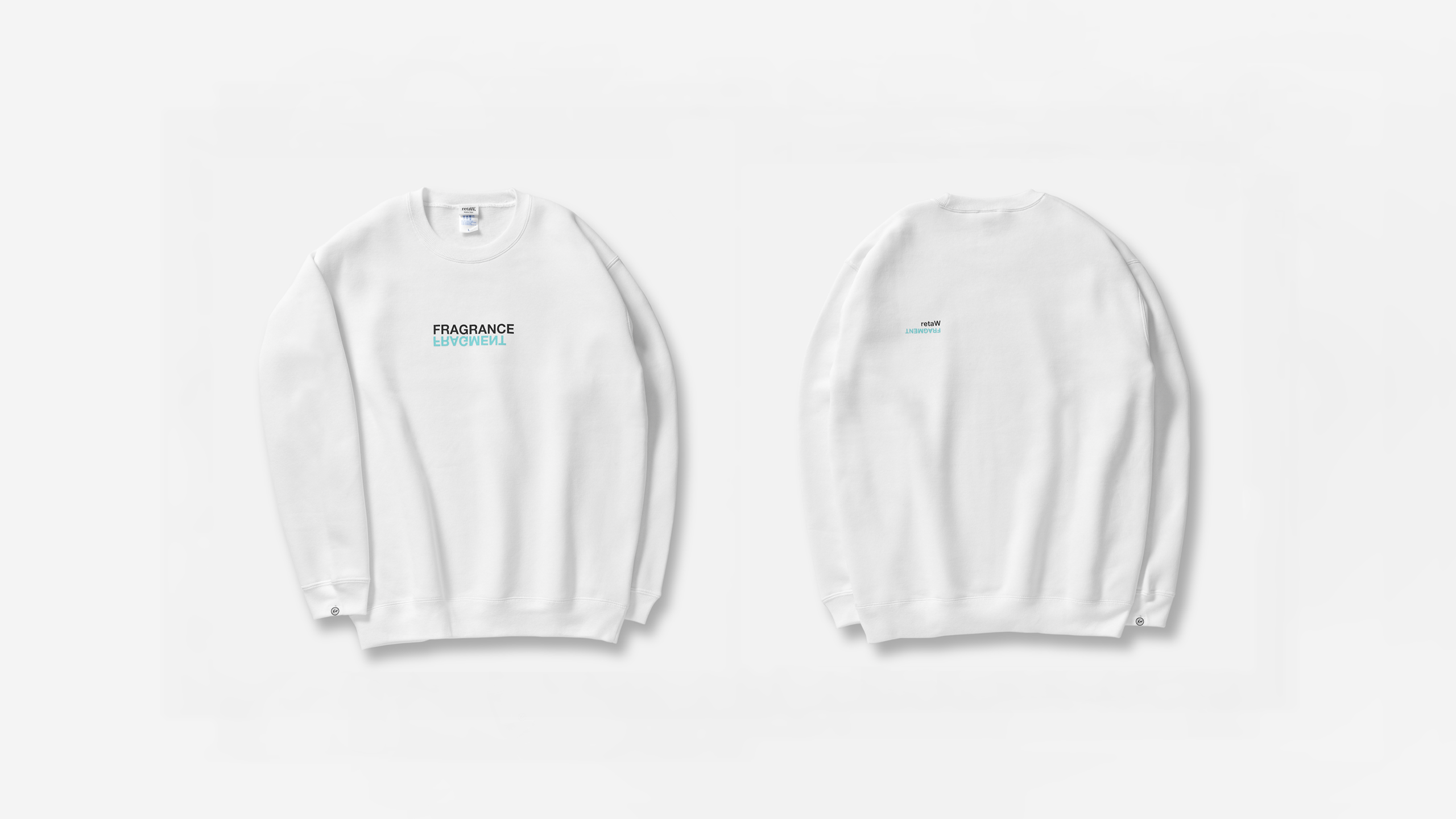 ブラック【XL】fragment x retaW Crewneck Sweatshirt ...